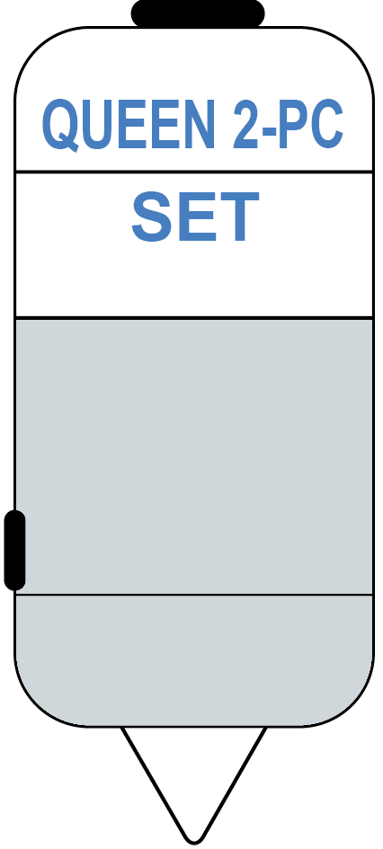 2506 2-PC Queen 75"x60" (Special Order, For In-Store Pick Up Only)