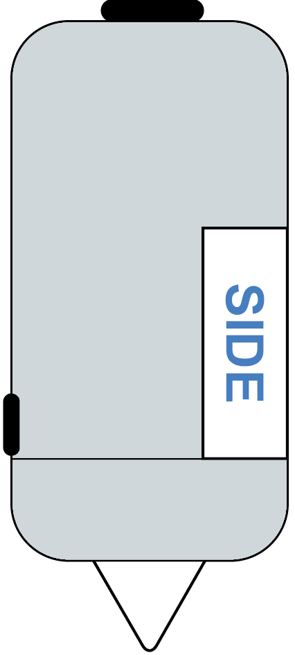 1705 Side 24"x72" (Special Order, For In-Store Pick Up Only)