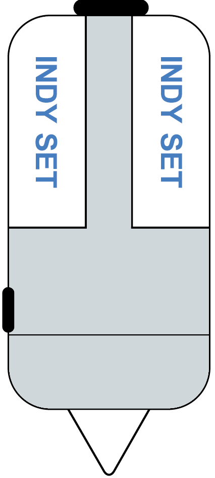 1703 Indy Set 30"x 80" (Special Order, For In-Store Pick Up Only)