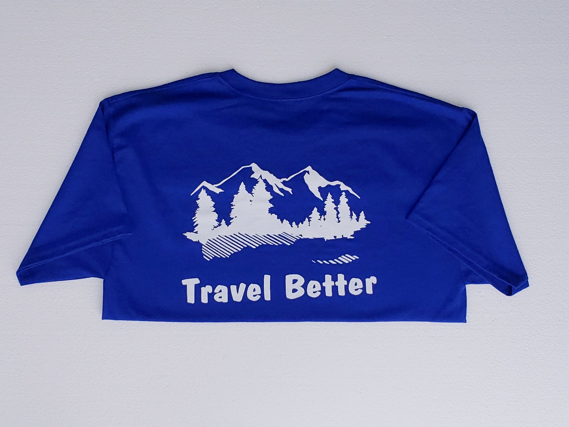 Royal Blue Mountain Tee Shirt